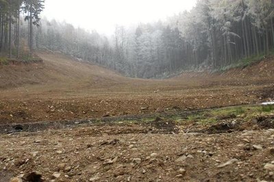 Piste vor der Talstation