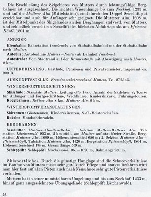 Text Mutters 1966 aus Skirama