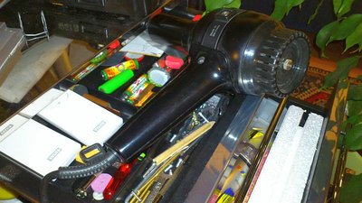 Haarfön für Polystyrolformung