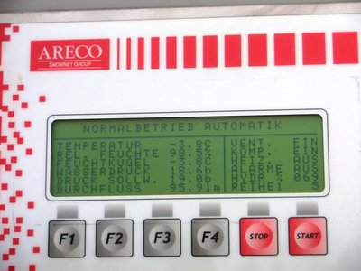 Anzeige des Schneeerzeugers