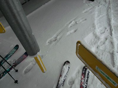 ja, wir sind die ersten heute!