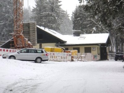 Baustelle von weitem!