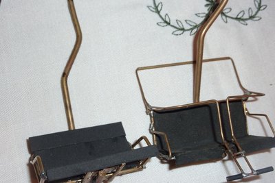 Links:Mein Gehänge noch ohne Bügel und Rechts:Gehänge vom Jochen