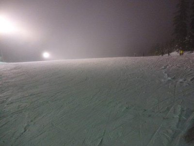 flacher oberer Hangteil