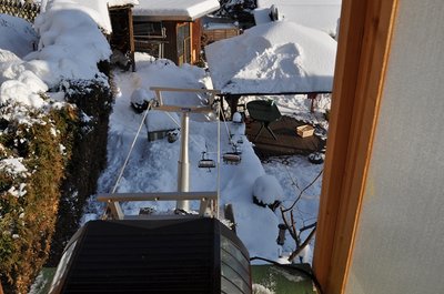 Blick von Bergstation Schneebergbahn