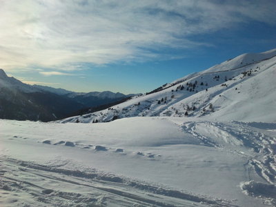 An der Talstation der Bleisbahn
