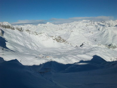 Tote Hose am Presenagletscher. Wen wunderts bei gefühlten -25°C