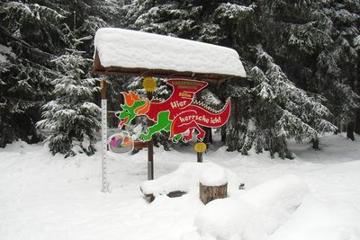 Drachenkopf; höchster Punkt der Loipe