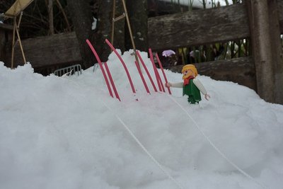 Lifteler beim arbeiten