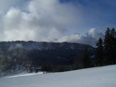 ...da kaum einer Zeit hatte diesen super Skitag zu genießen