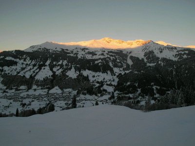 Saas und sein Calanda