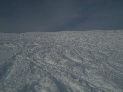 auch Hirtenhütte (Bild) und Gipfel Ost waren geöffnet, aber nicht präpariert. Bei grosser Lawinengefahr ideal!