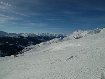 gute Fernsicht. Nochmal die Standardpiste. Zugegeben, ich hab kurz gewartet bis niemand vor der Linse war.