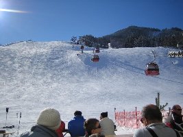 Blick vom Zwölfer Tal auf den letzten Hang