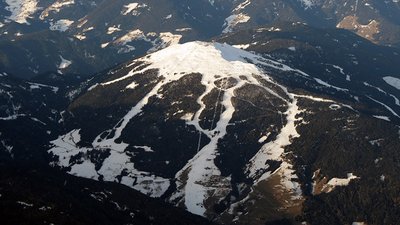 Kronplatz aus dem Heizluftballon