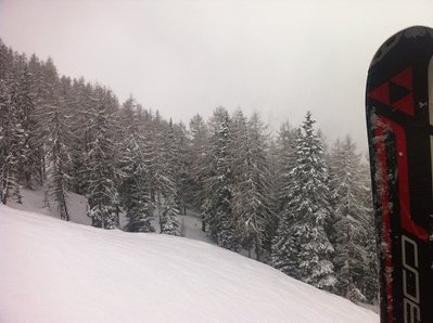 Noch gutes Wetter auf den Nordseiten.