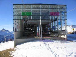Bergstation der Kriegerhornbahn