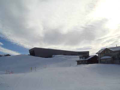 Auch die Bergstation hat absolut gigantische Ausmasse!
