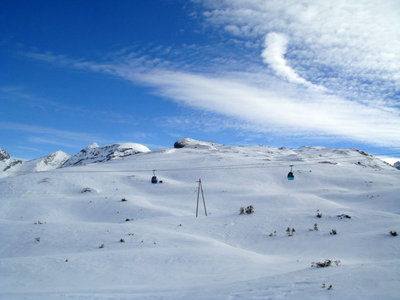 Blick gegen den Bonistock.