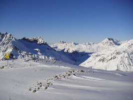 BLick nach Lech/Zürs