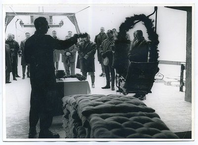 Einweihung des Brentenjochliftes durch Dechant MAIER 1963. Ein echter Wolf und Switzeny. Geschmückt. Sowas sucht man heute vergebens.,.......