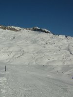 blick ins sparrhorn-gebiet. links der skilift  fleschtola, rechts der sparrhorn.