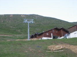 Die Stütze zwei steht schon.