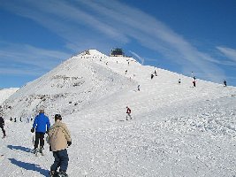 Abfahrt vom Kriegerhorn