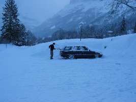 Torsten bei der Arbeit