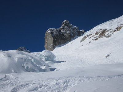 mittlerer Teil der Abfahrt (ca. 2.400 m)