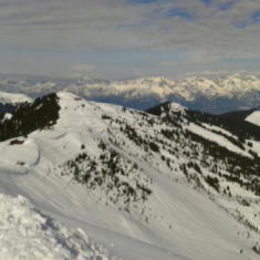 Gestern Nachmittag von der Hochzelleralm in Richtung Sonnalm.