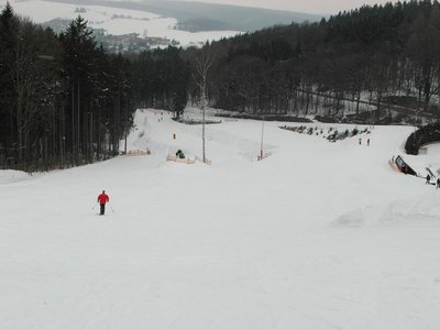 Überblick über das Skigelände