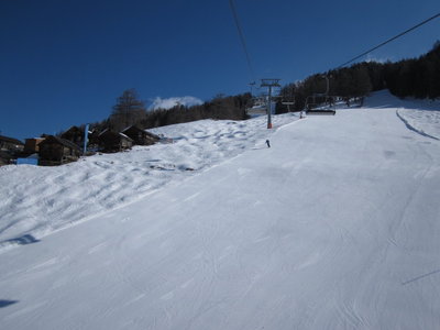 Piste "Novelly" vom 4-CLD Novelly aus