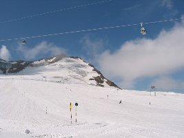 Die Doppel-Piste 32 &amp;amp; 35. Eigentlich ist das unlauterer Wettbewerb eine Abfahrt doppelt zu markieren und auszuweisen...