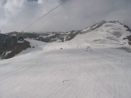 So sahs am Freitag aus. Schöne breite Abfahrt.