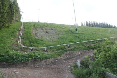 Kurfe für Bergauffahrt