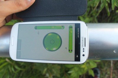 10 Grad Neigung vor Bergauffahrt