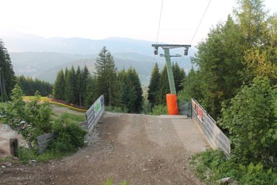 Stütze Kogelschlepplift Bergabwärts