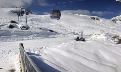 Tuxerfernerhang am morgen