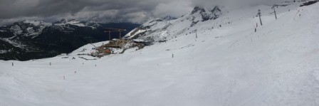 Tuxerfernerhang gegen 15 Uhr