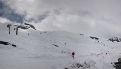 Tuxerfernerhang gegen 13 Uhr