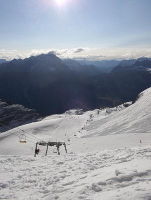 die ersten Schwünge