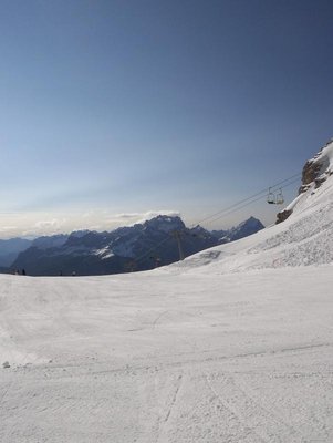 wieder mit Sorapis und Antelao