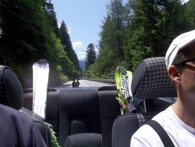 Heimfahrt bei gut 20 Grad, natürlich mit offenem Verdeck :)