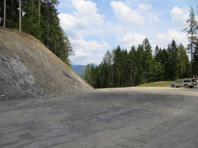 Verbreiterung Talabfahrt