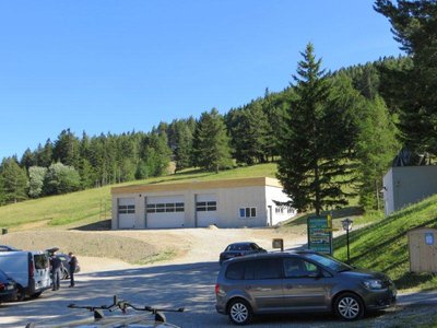 neues Gerätehaus bei Sesselbahn