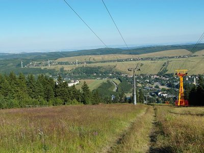 Piste am Höhenlift mit PB und KSB