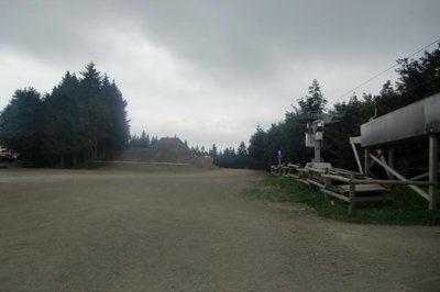 Aufschüttung Bergstation (vom Käppchenlift gesehen)