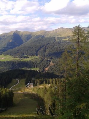 Von der Rotwand Richtung Stiergarten/Helm