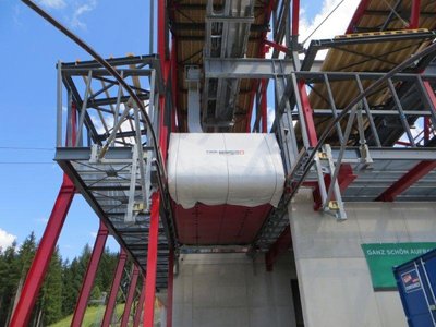 neue Gondel ca. vor 1 Woche eingehängt